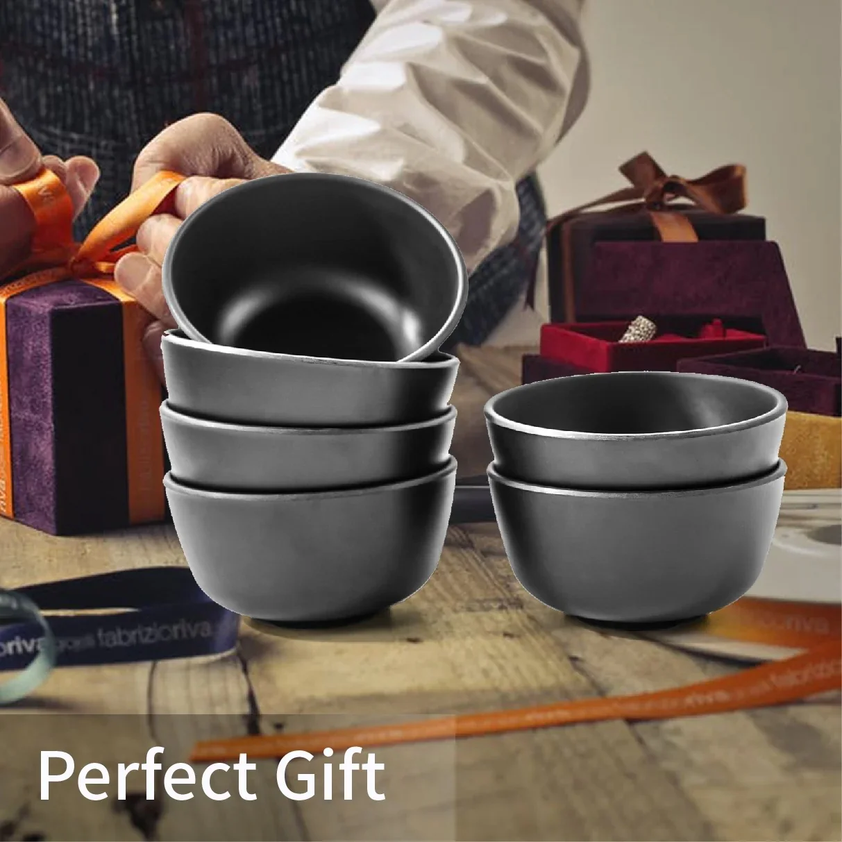 13 PCs Soup/Noddles Serving Bowls-SA2408-205 - Image 11