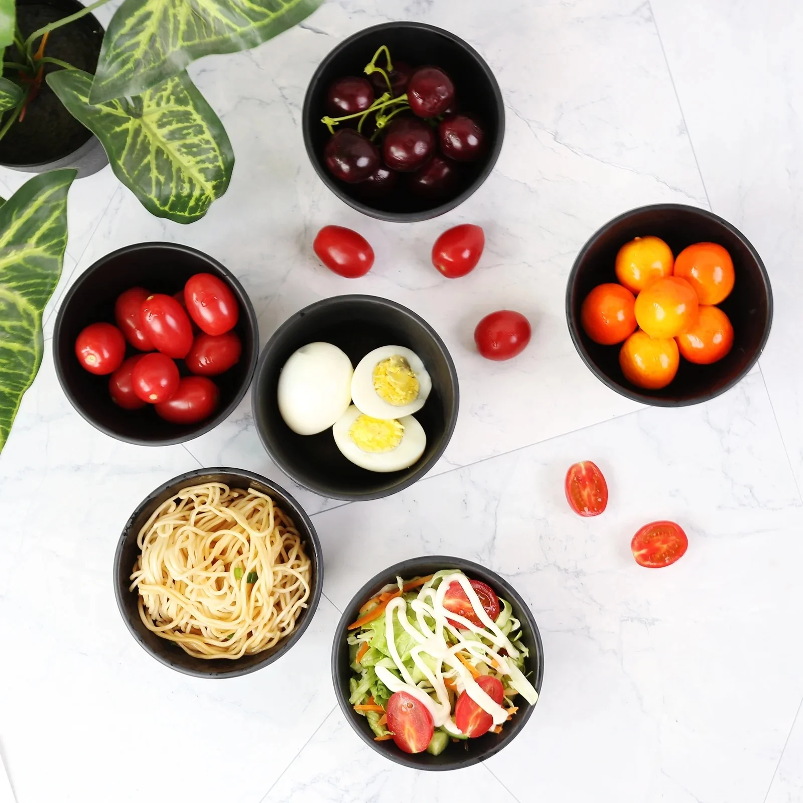 13 PCs Soup/Noddles Serving Bowls-SA2408-205 - Image 14