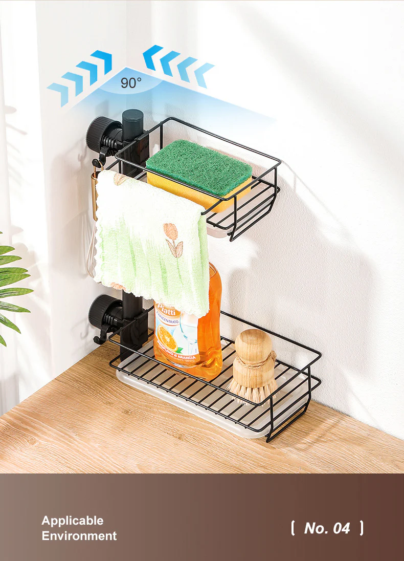 2 Layer Faucet Drying Rack-SA2510-065 - Image 4