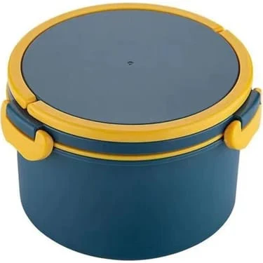 2 Layer Microwave Cycle Lunch Box(SA2405-06)-Yellow Over Green - Image 2
