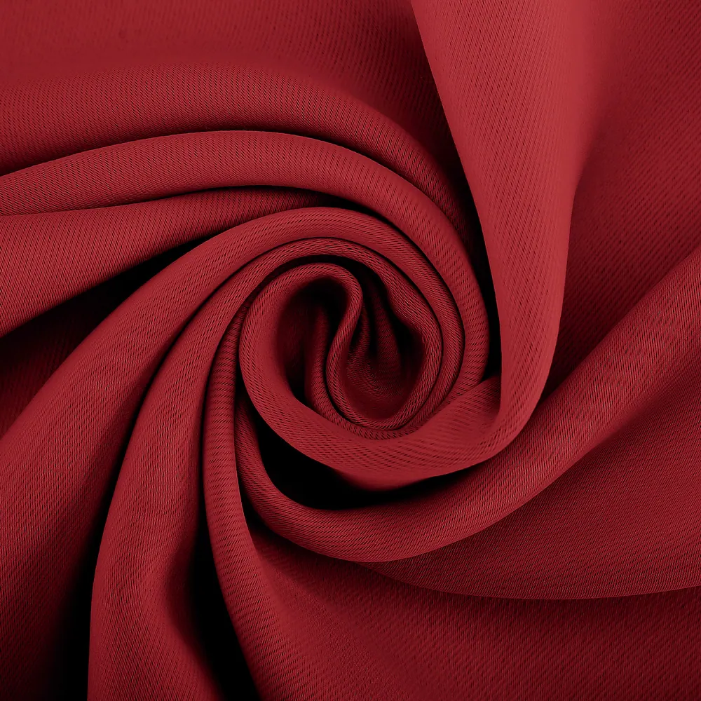 2 PCs Blackout Room Curtains-Maroon - Image 4