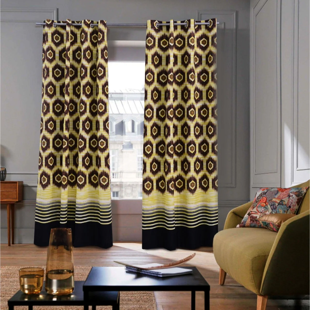 2 PCs Duck Curtains Panel-CRP010 - Image 2