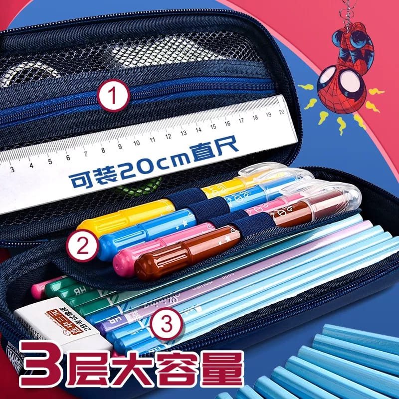 2 PCs Kids School Bag with Geometry Box-LOL Surprise - Image 4