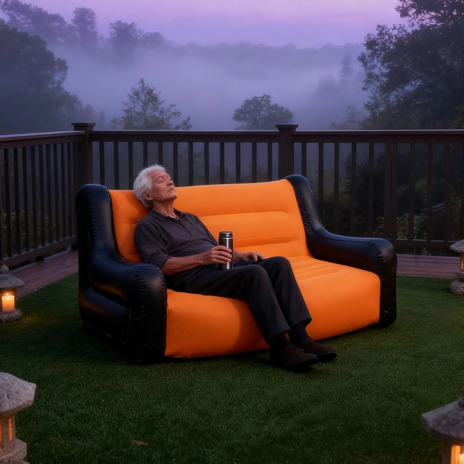 2-Seater Inflatable Sofa (SA2510-32) - Image 3