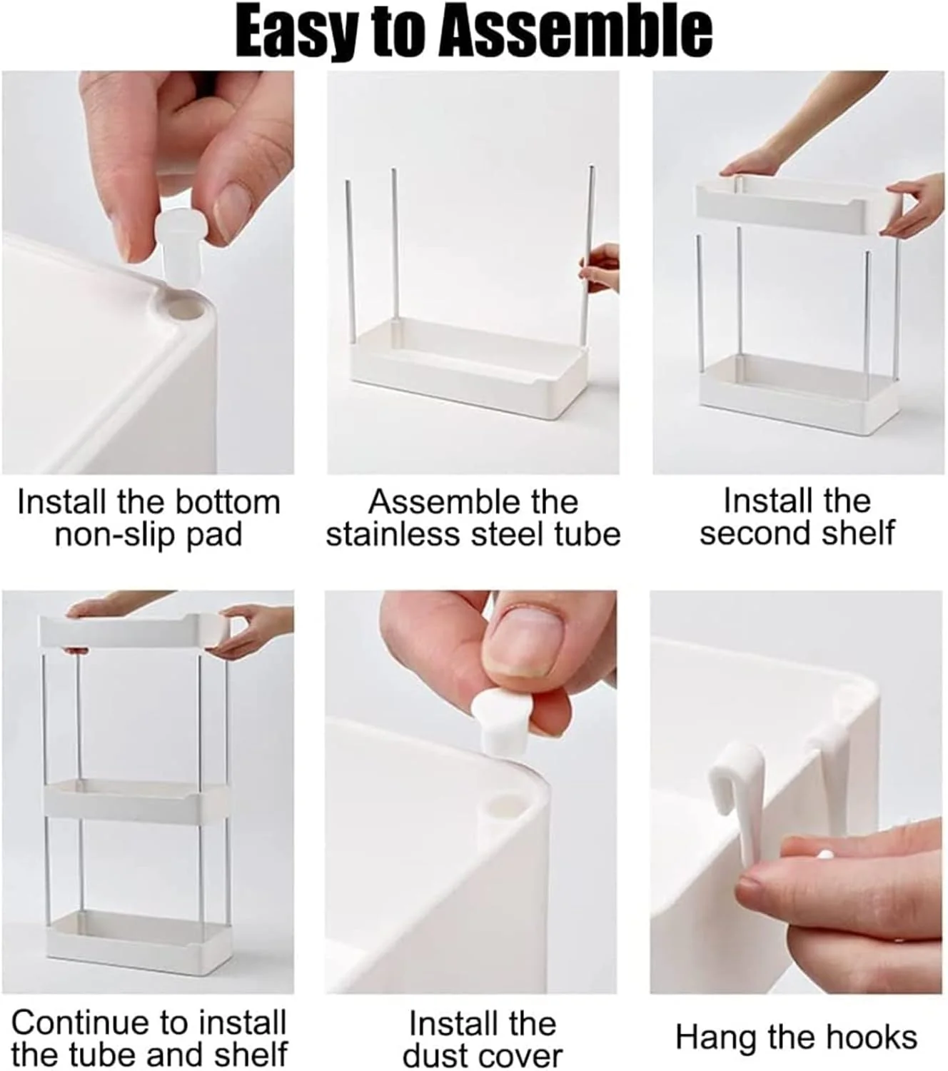 2 Tier Multi Purpose Storage Rack-SA2408-113 - Image 3