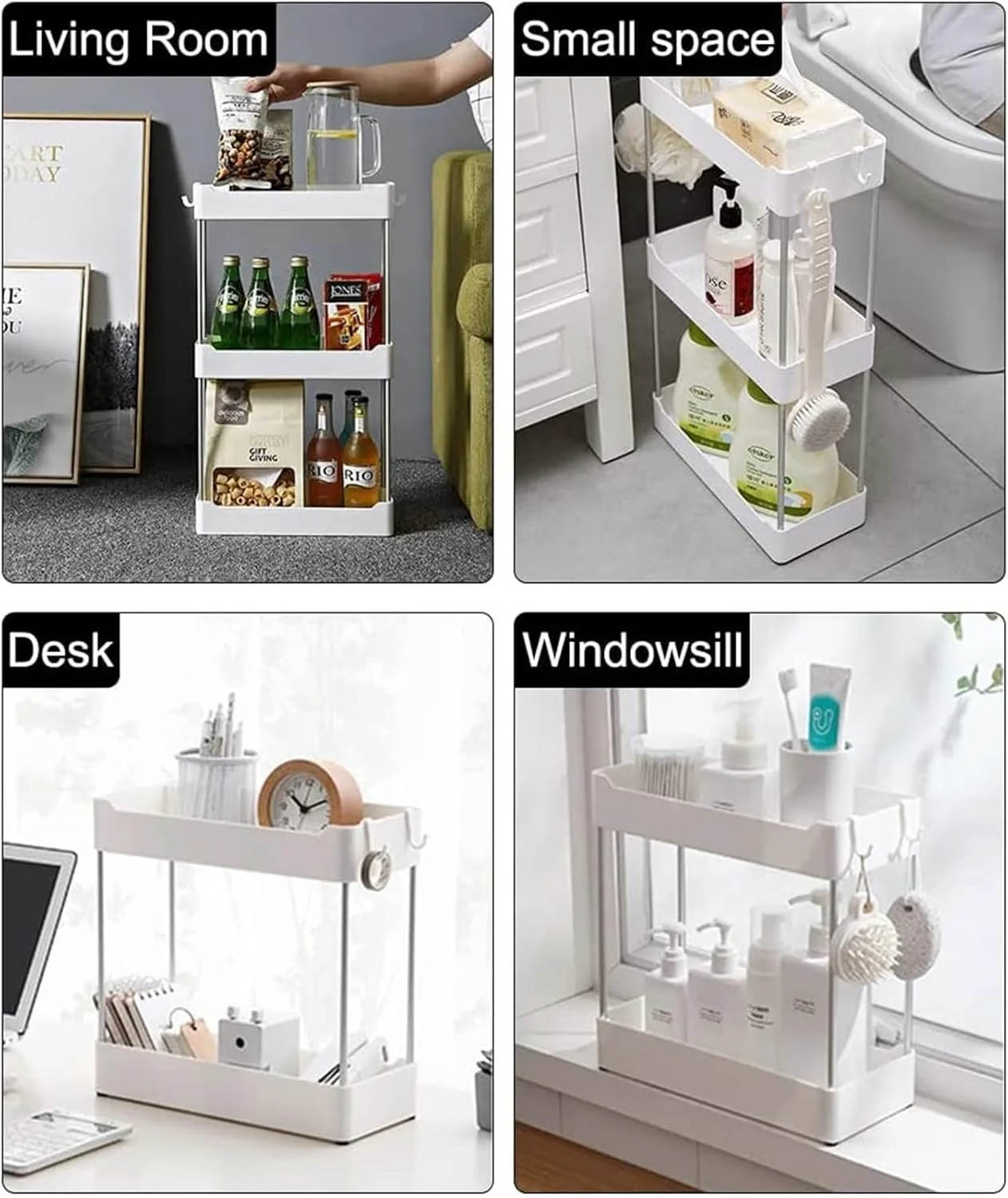 2 Tier Multi Purpose Storage Rack-SA2408-113 - Image 4