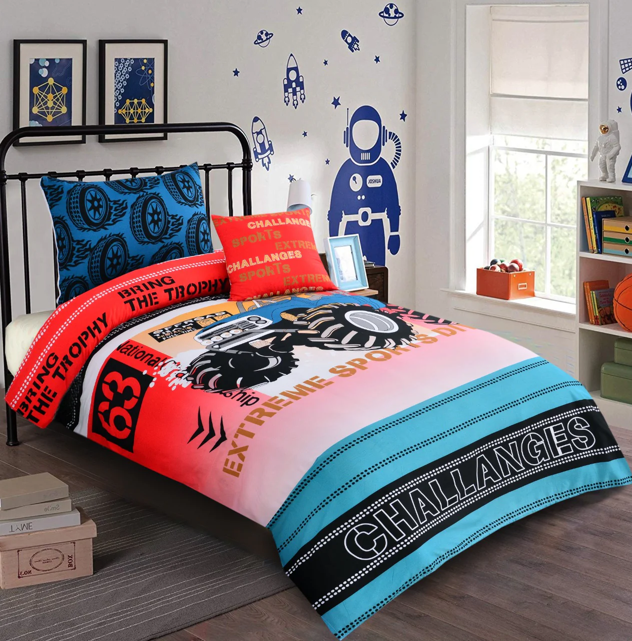 2Pcs Digital Printed Single Bed Sheet- Challanges