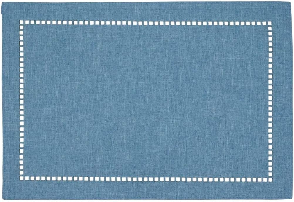 2PCs Rectangular Shape Placemats-(SA2405-252)-Blue - Image 5