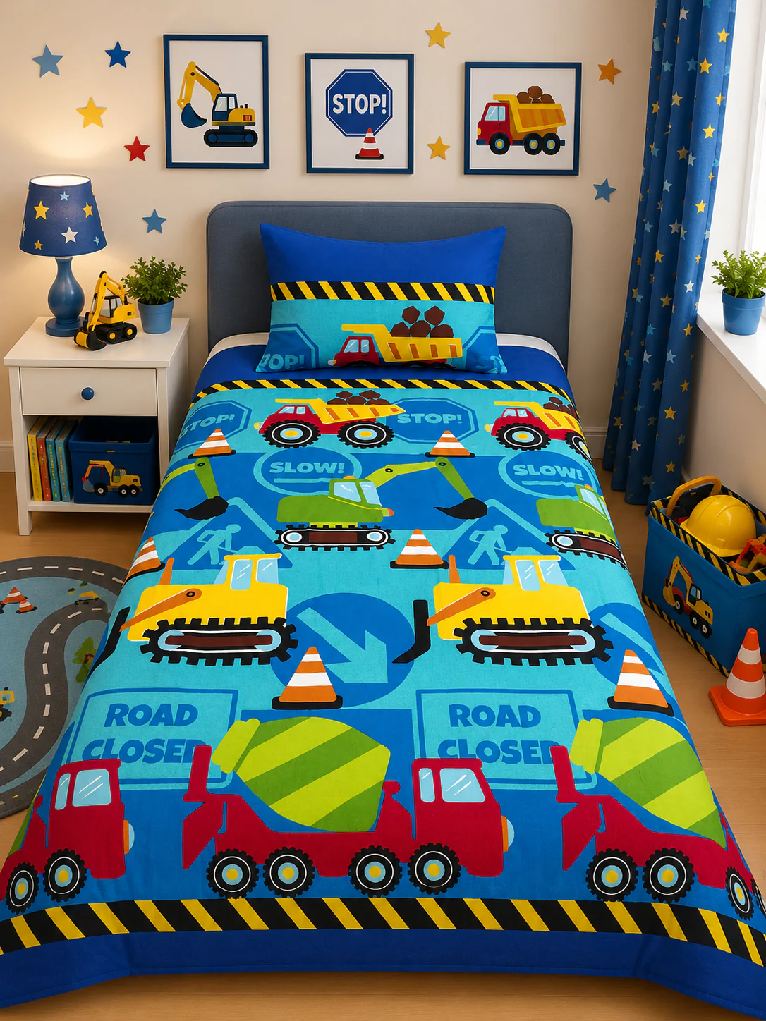 2Pcs Single Bed Sheet- Sb139 - Image 2