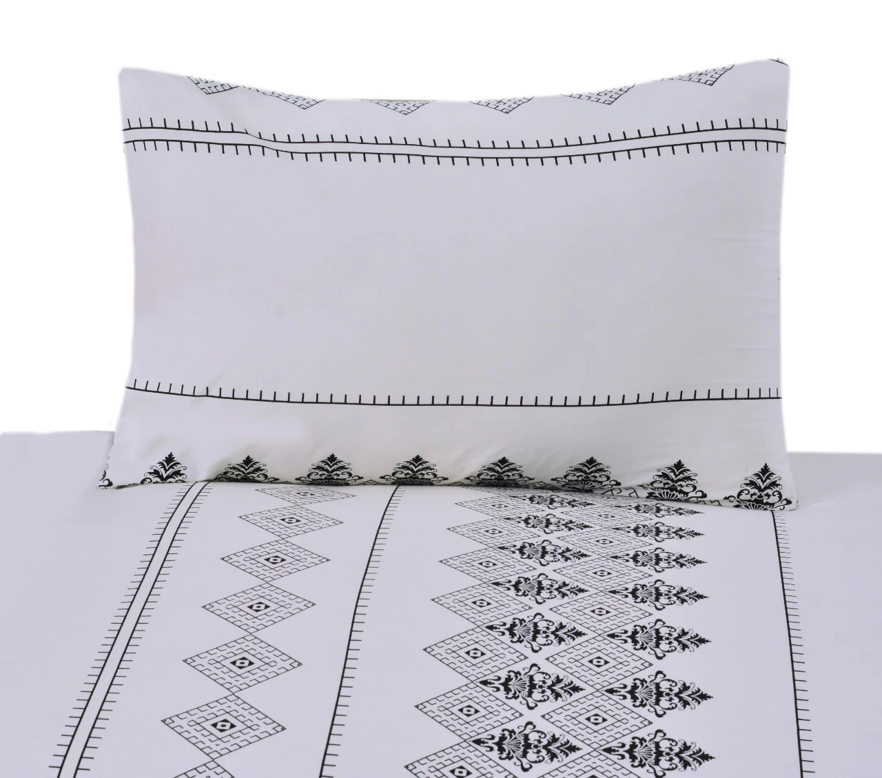 2Pcs Single Bed Sheet- Sb158 - Image 3