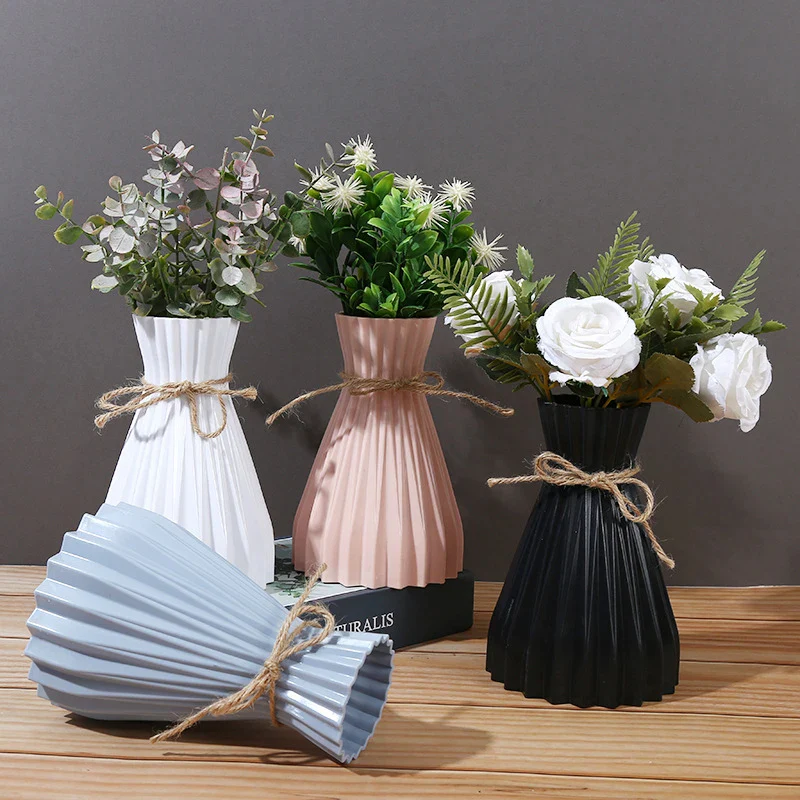 2PCs Striped Tabletop Vase (SA2510-100)