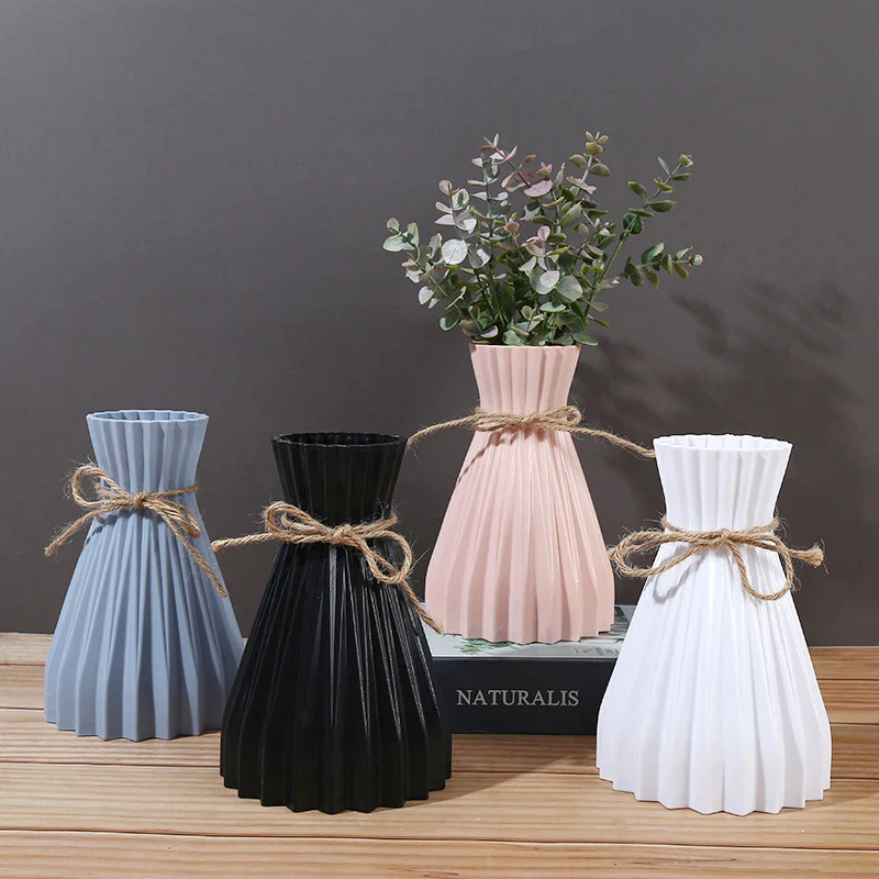 2PCs Striped Tabletop Vase (SA2510-100) - Image 3