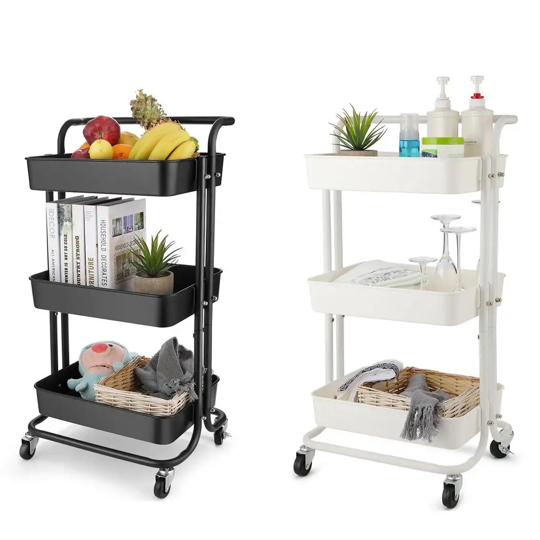 3-Layers Multi-function Trolley Storage Organizer(15262)