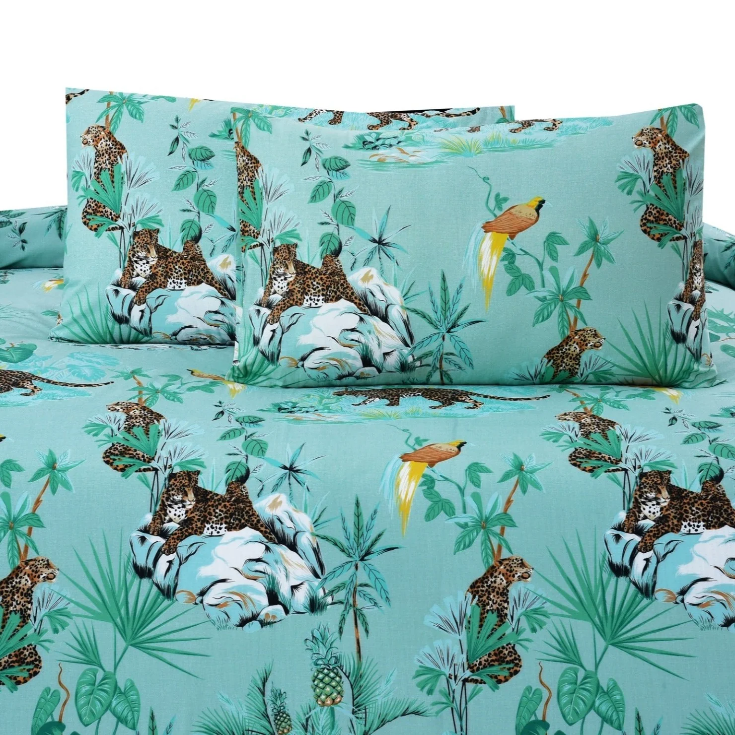 3 PCs Bed Sheet(4257)-DB233 - Image 2