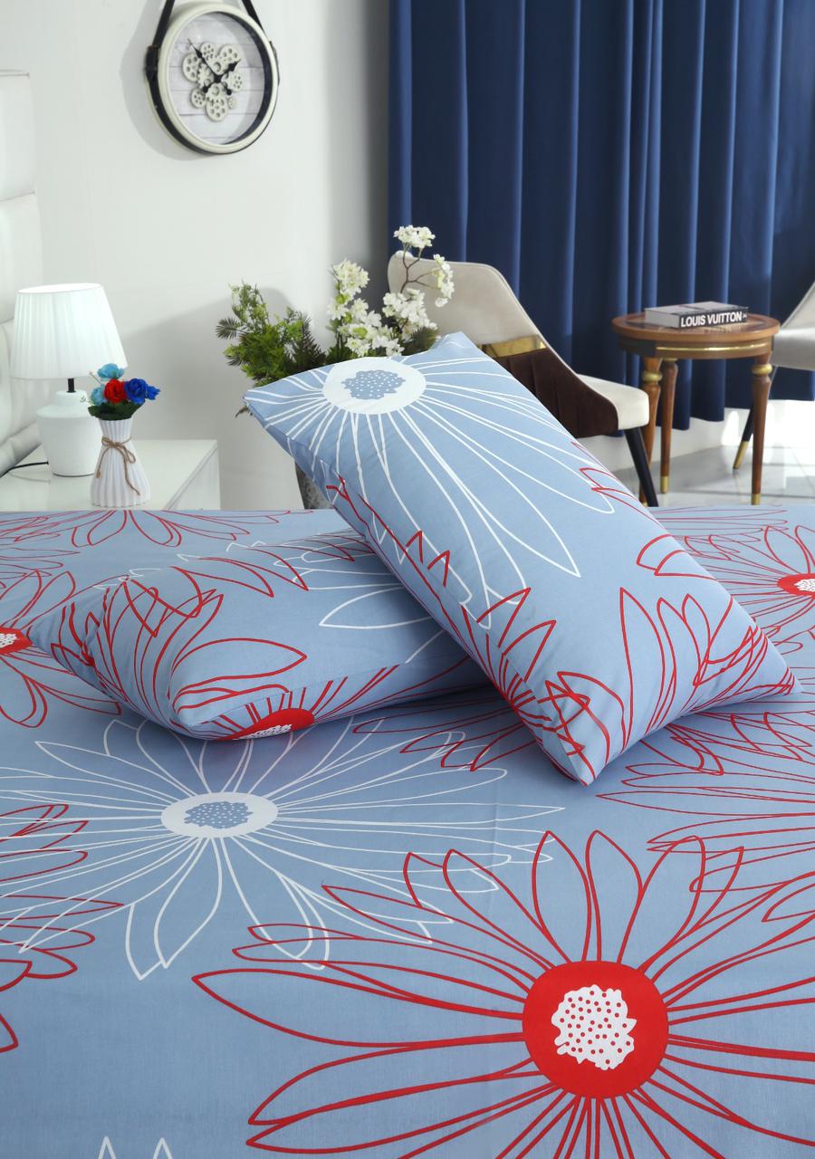 3 PCs Double Bed Sheet-DB-275 - Image 7