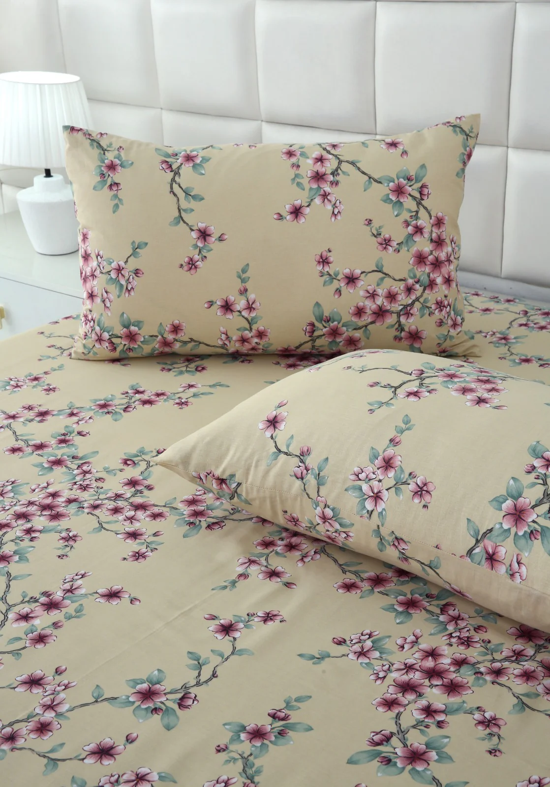 3 PCs Double Bed Sheet-DB-244 - Image 6