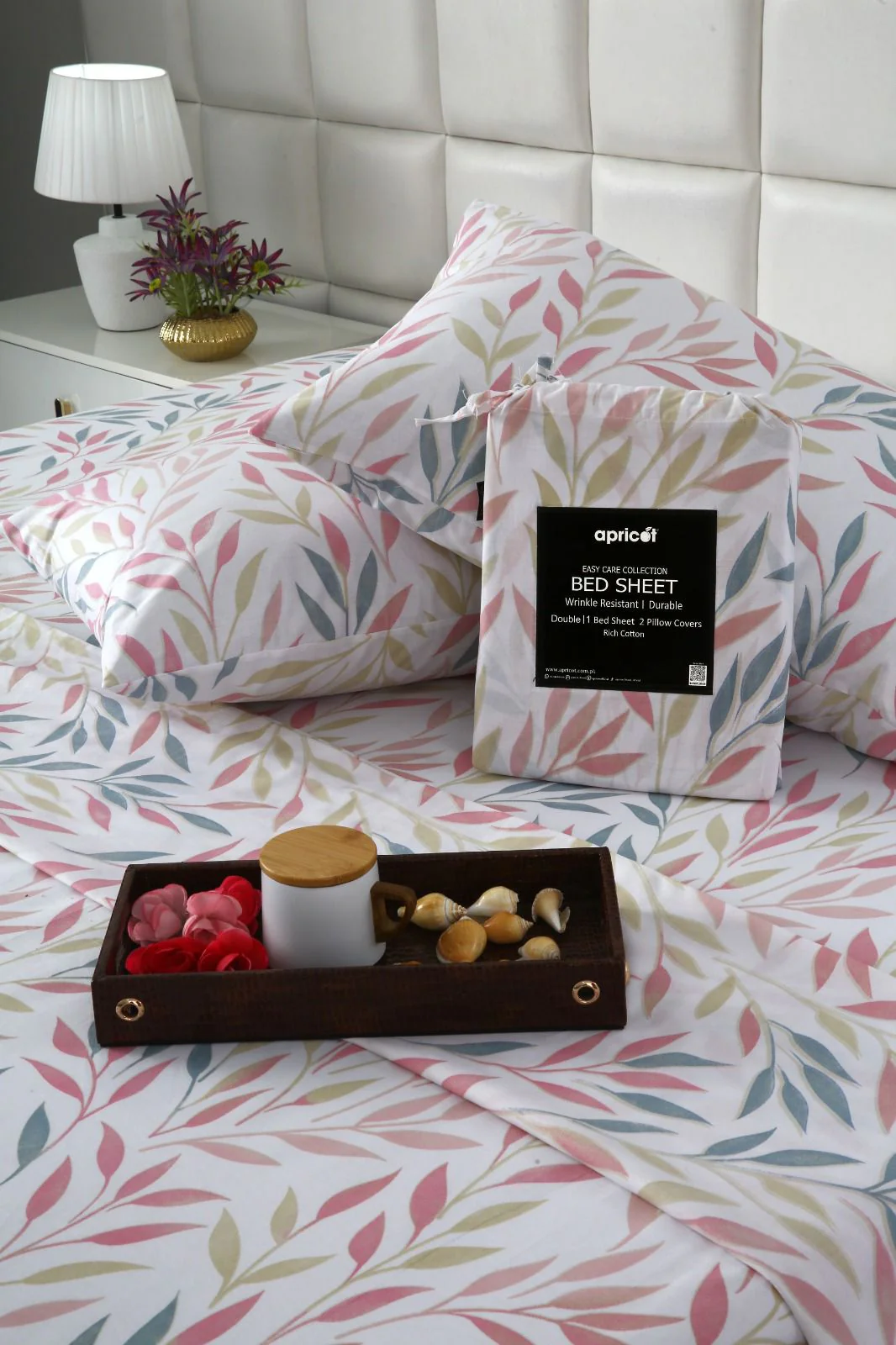 3 PCs Double Bed Sheet With Same Packing- DB284 - Image 6