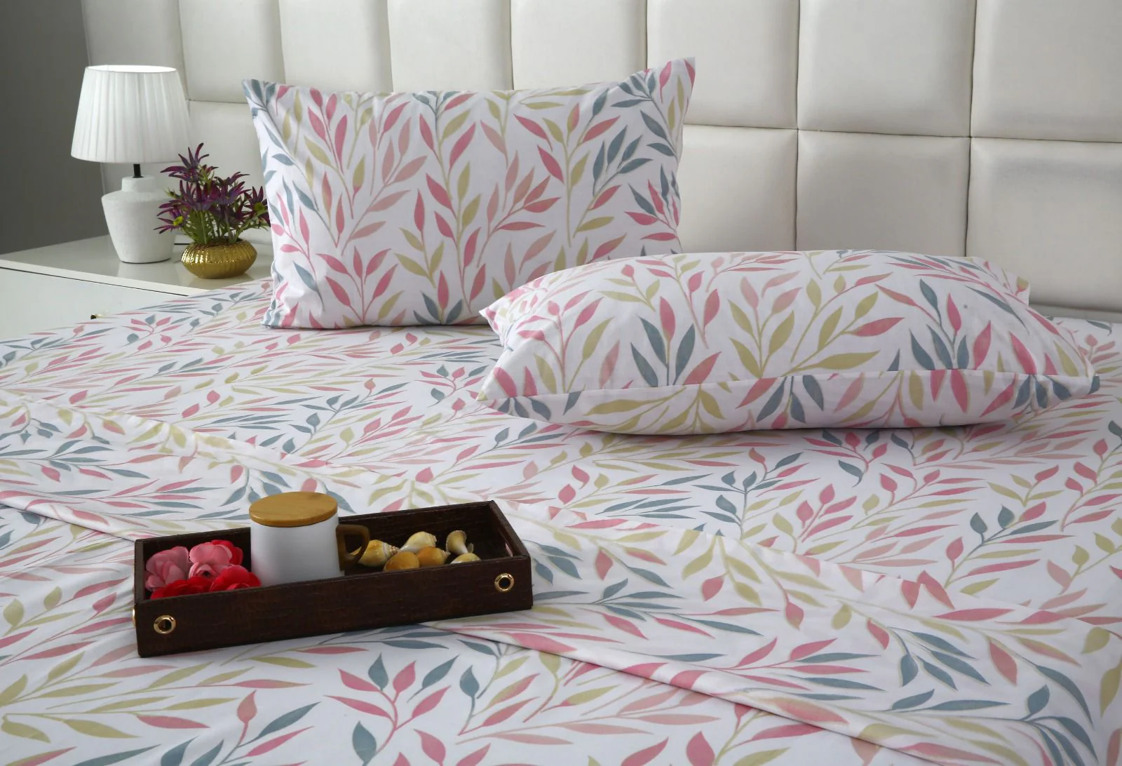 3 PCs Double Bed Sheet With Same Packing- DB284 - Image 8
