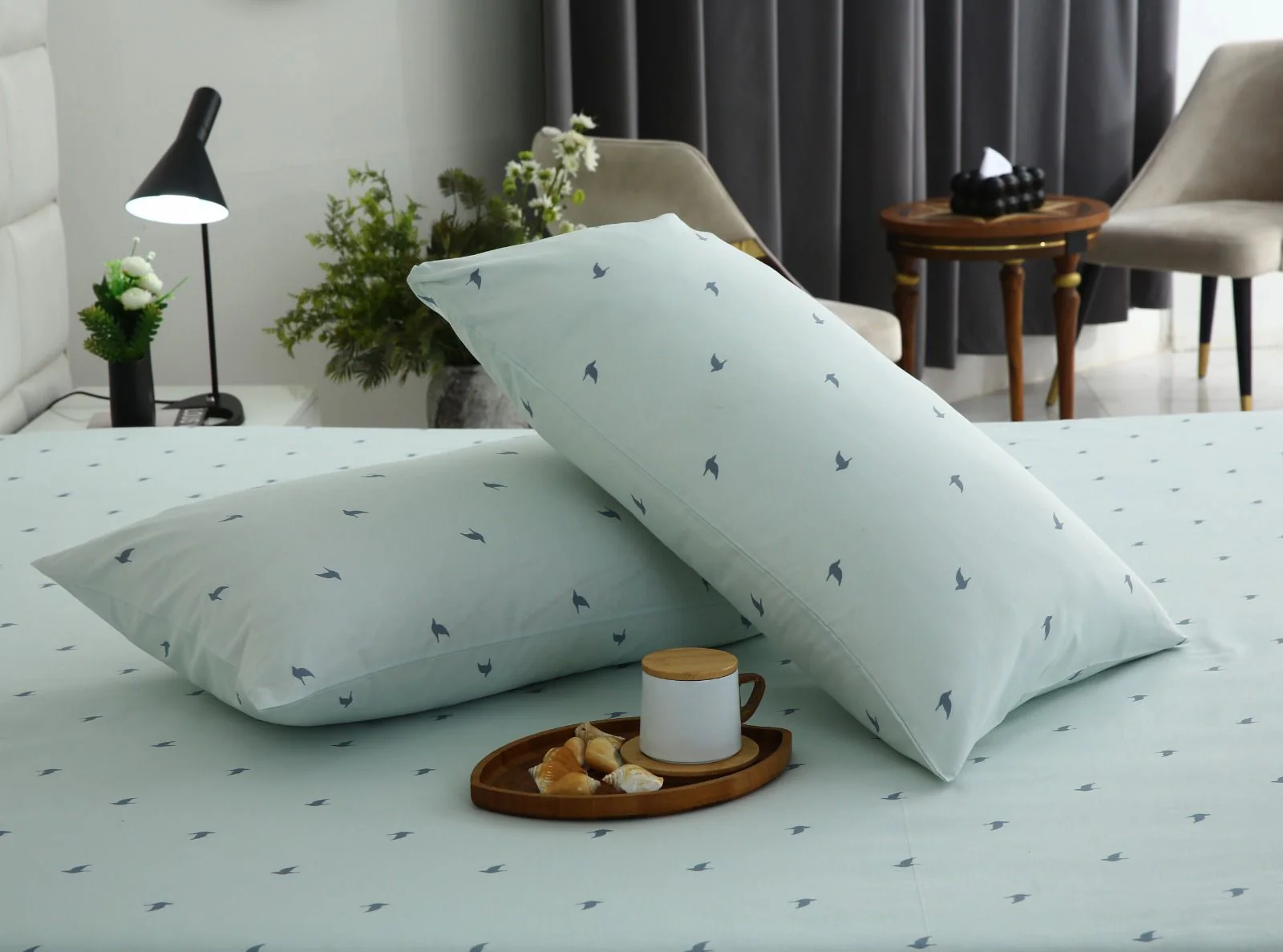 3 PCs Double Bed Sheet With Same Packing-DB-277 - Image 4