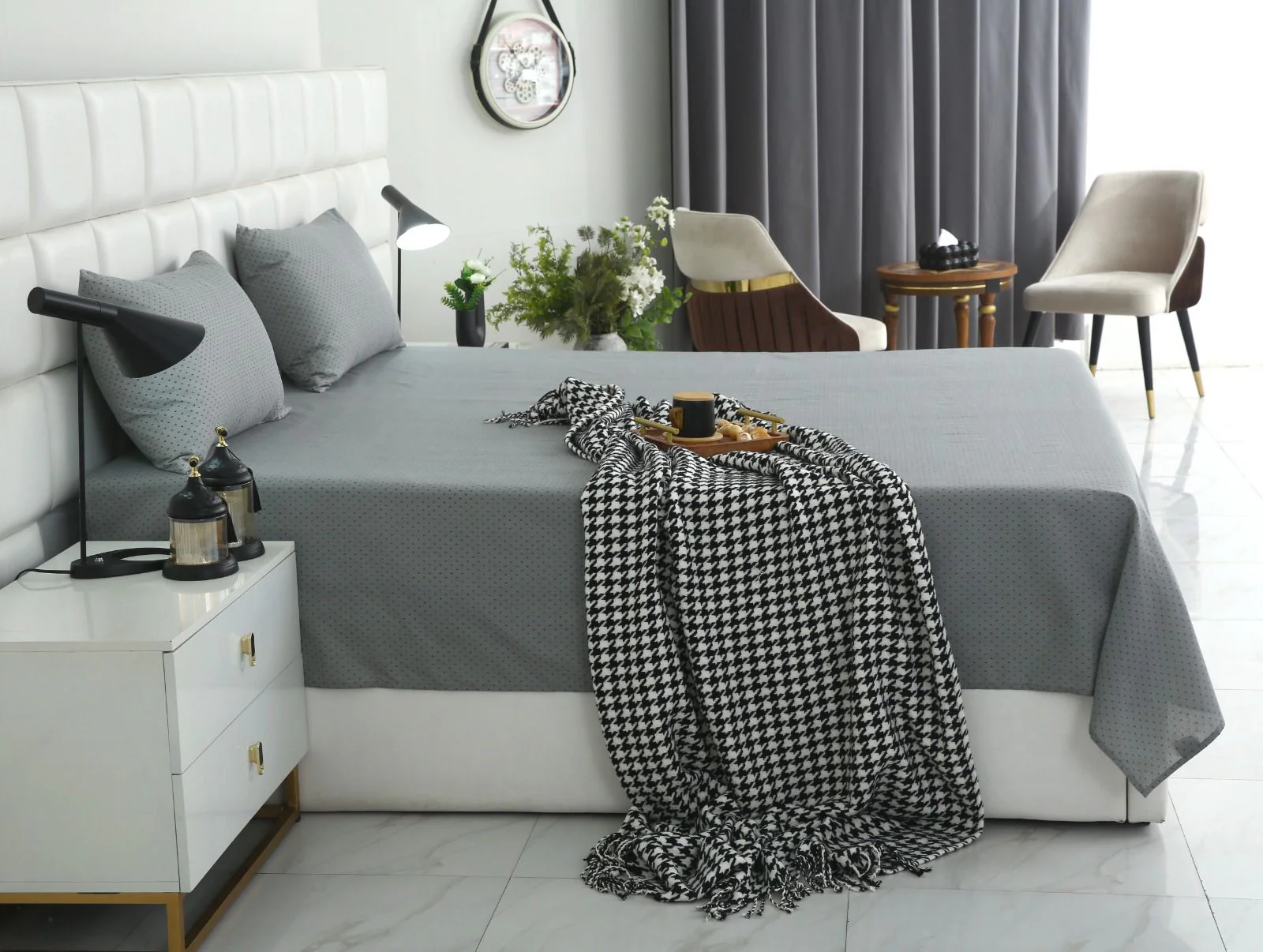3 PCs Double Bed Sheet With Same Packing-DB-280 - Image 5