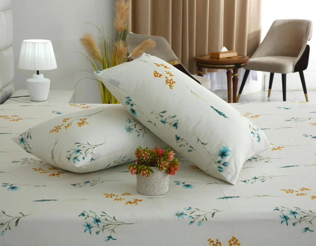 3 PCs Double Bed Sheet With Same Packing-DB-279 - Image 6
