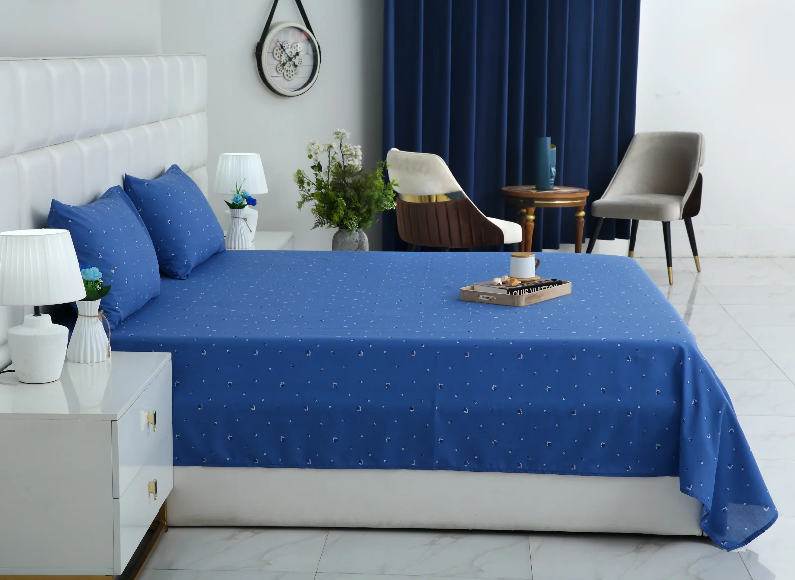 3 PCs Double Bed Sheet With Same Packing-Gossypium - Image 5