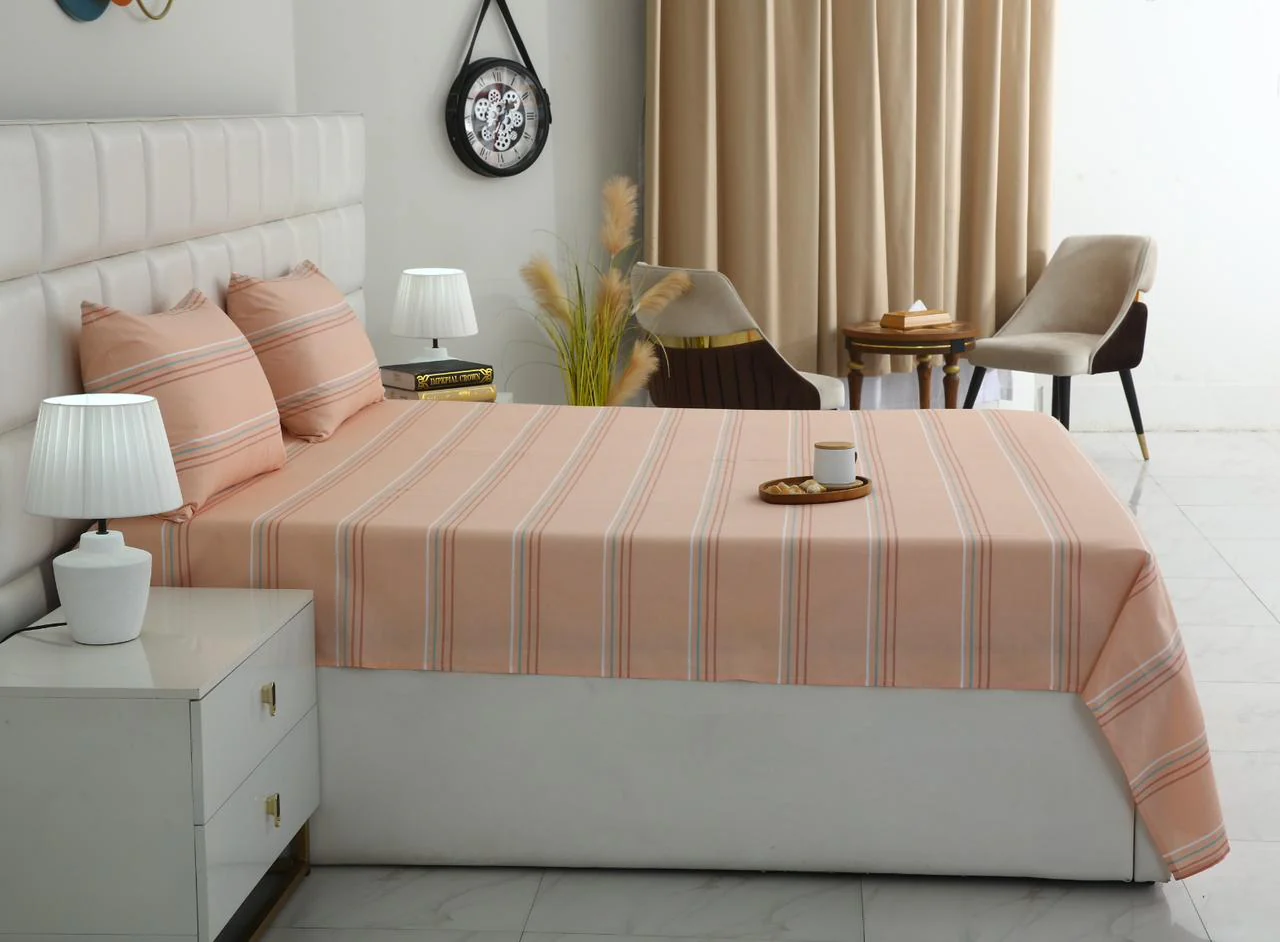 3 PCs Double Bed Sheet With Same Packing-DB-278 - Image 4