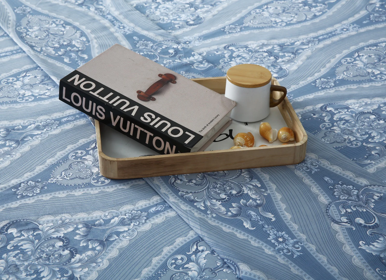 3 PCs Double Bed Sheet With Same Packing-Bouquet Nature - Image 11