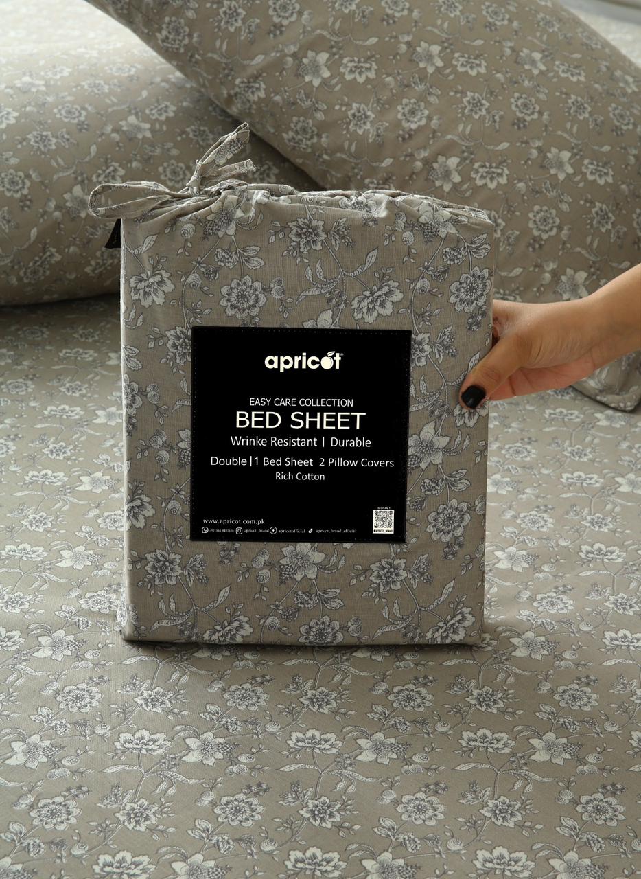 3 PCs Double Bed Sheet With Same Packing-Heritage Floral - Image 8