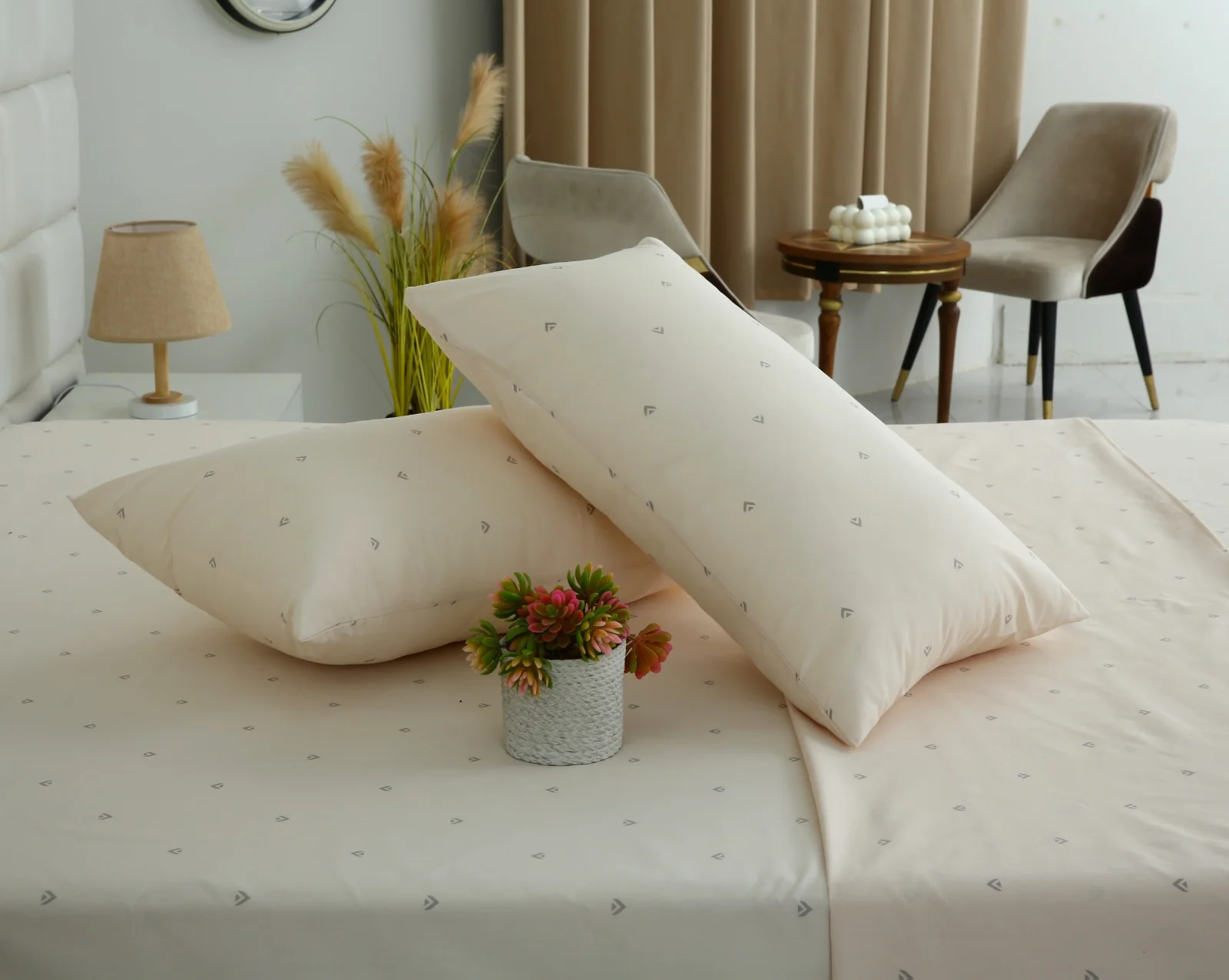 3 PCs Double Bed Sheet With Same Packing- Linen Cloud - Image 5