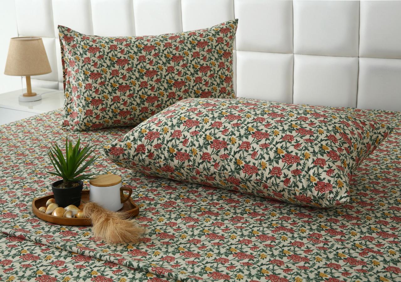 3 PCs Double Bed Sheet With Same Packing- Premium Vector - Image 6