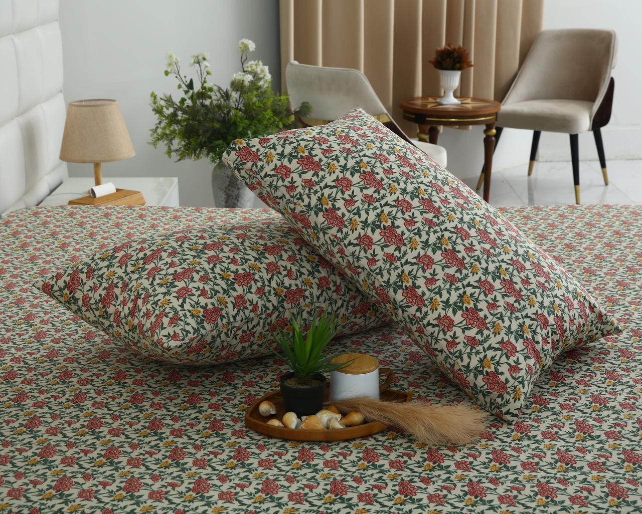 3 PCs Double Bed Sheet With Same Packing- Premium Vector - Image 7