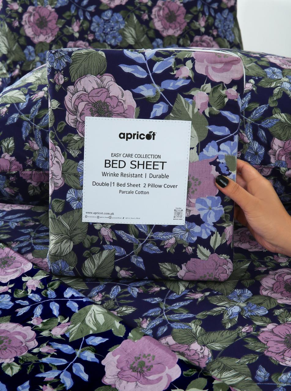 3 PCs Double Bed Sheet With Same Packing- Sensation - Image 2