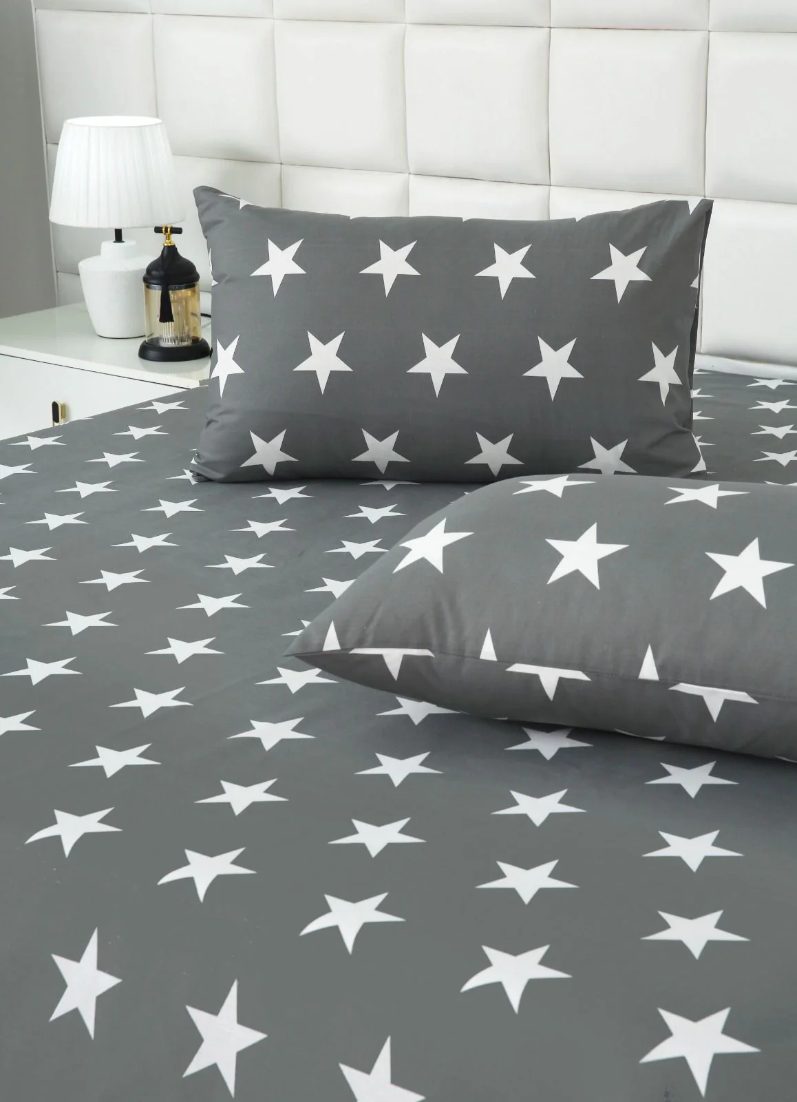 3 PCs Double Bed Sheet With Same Packing- Stars - Image 6