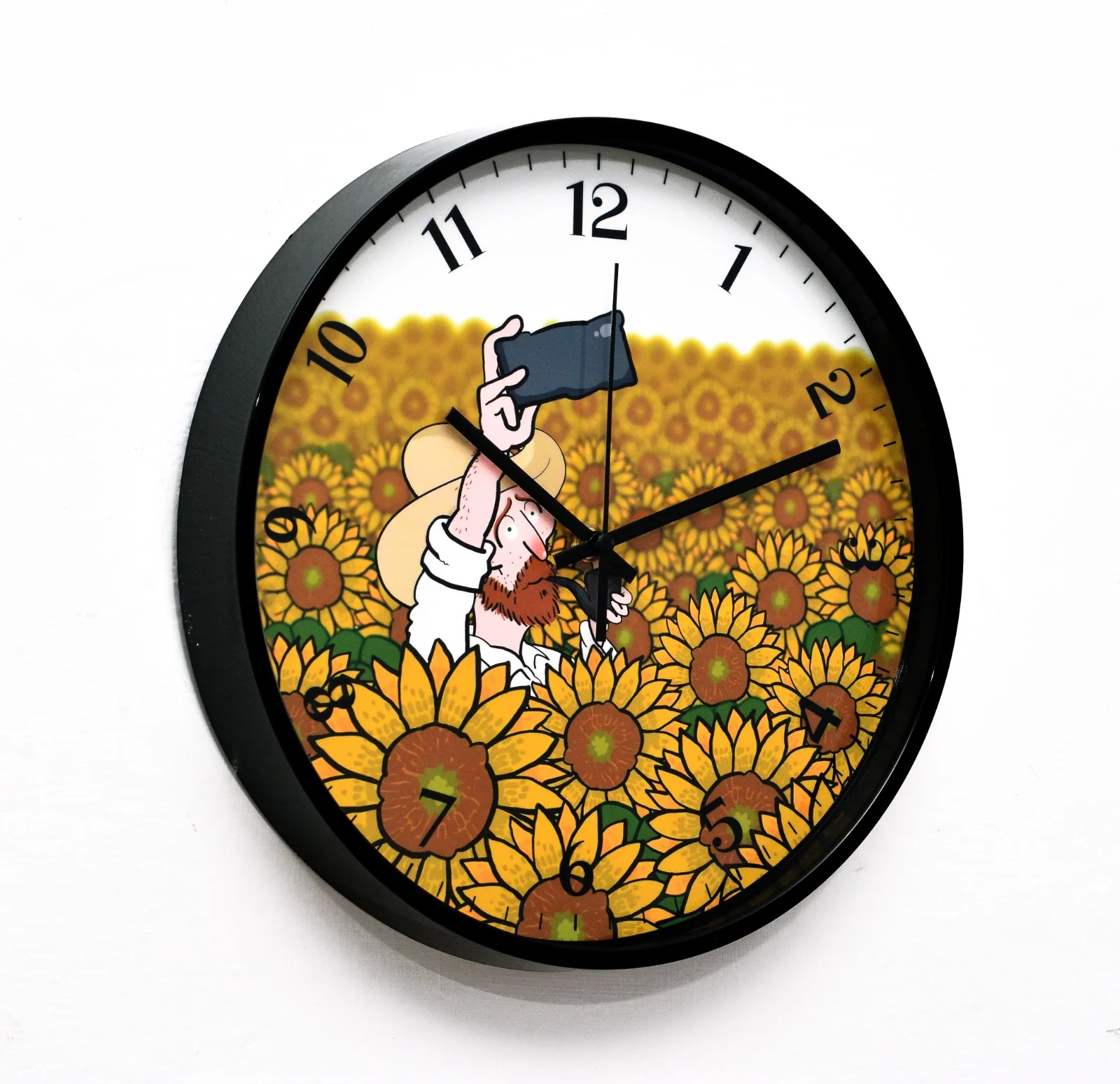 30 Cm Wall Clock SA2311-23-Sun Flower - Image 2