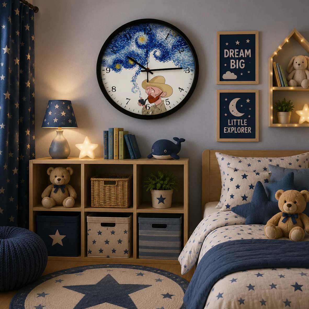 30CM Wall Clock- (SA2311-10) B