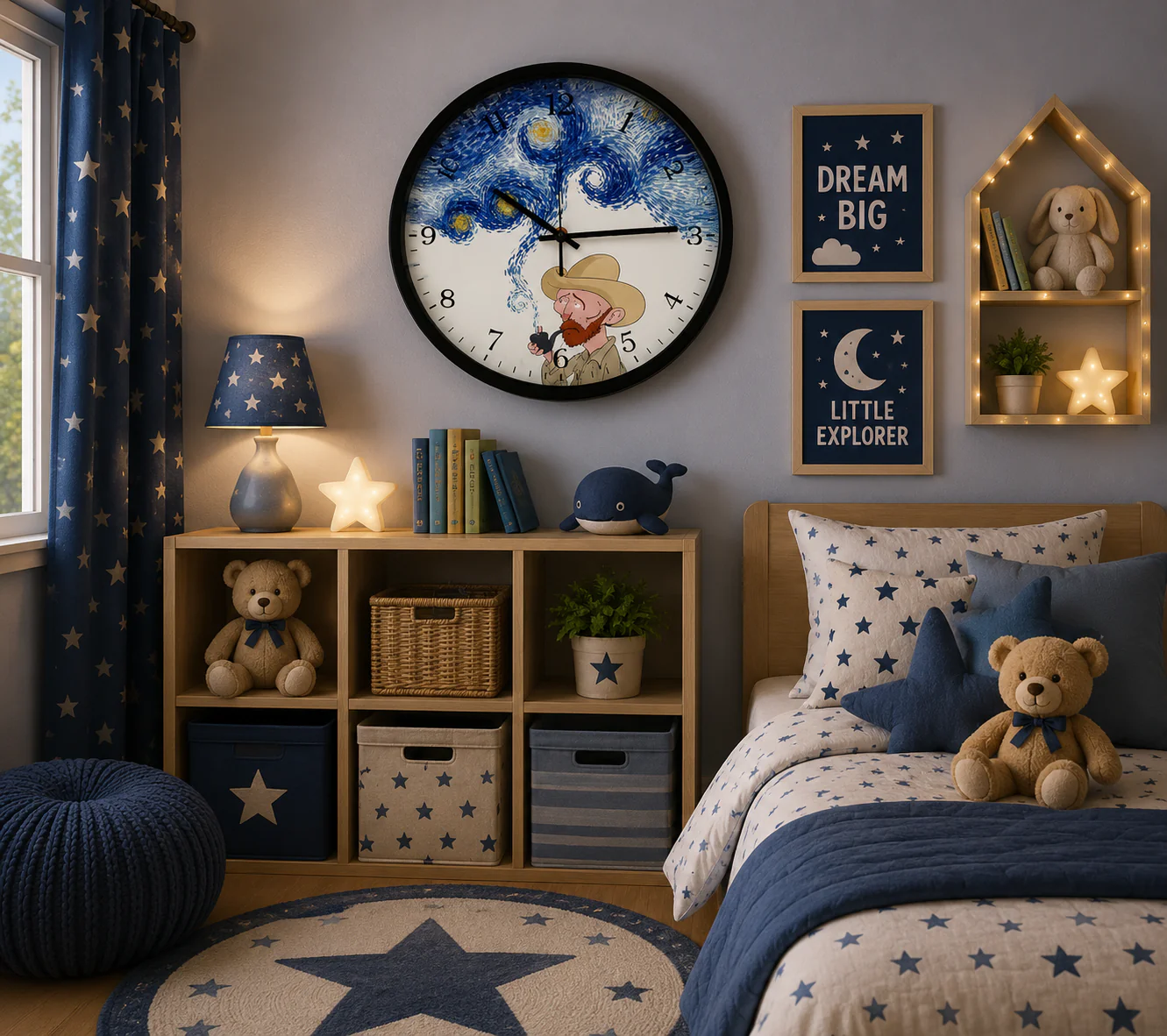 30CM Wall Clock- (SA2311-10) B - Image 2