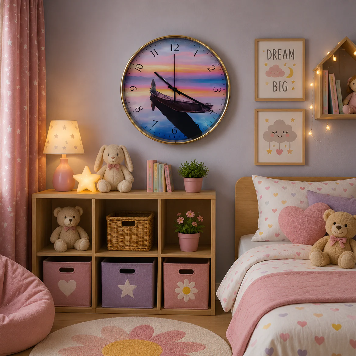 30CM Wall Clock- (SA2311-10) E