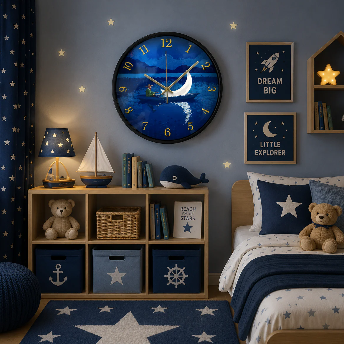 30CM Wall Clock- (SA2311-10) H