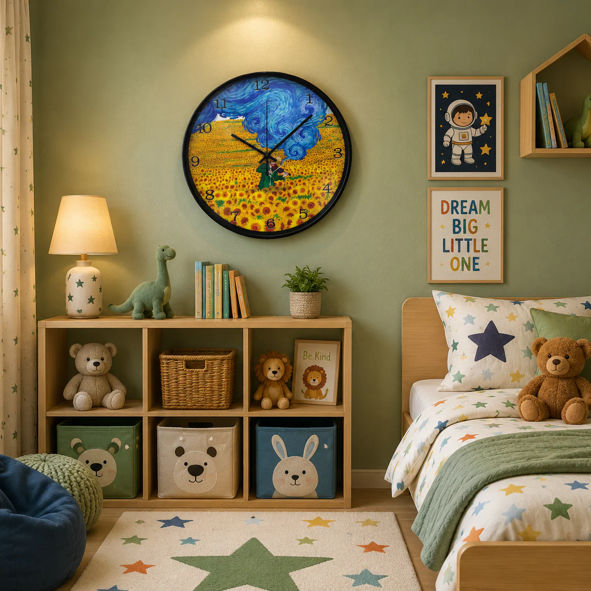 30CM Wall Clock- (SA2311-10) J