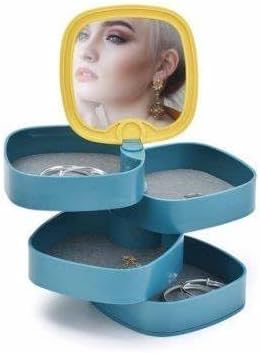 360° Rotatable Jewelry Organizer With Mirror-SA2408-190 - Image 19