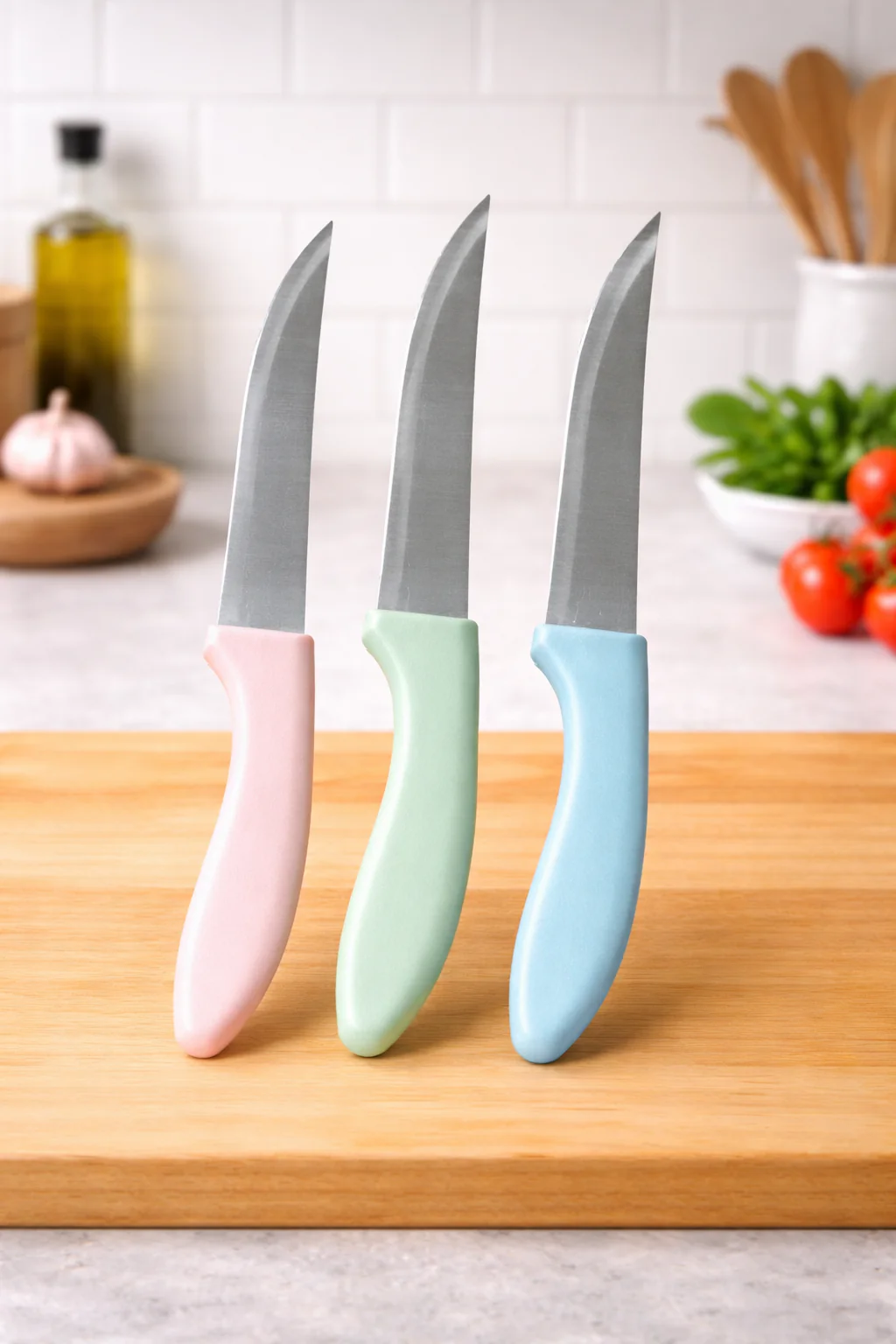 3Pcs Knife Set with Steel Blades-(SA2412-05) - Image 2