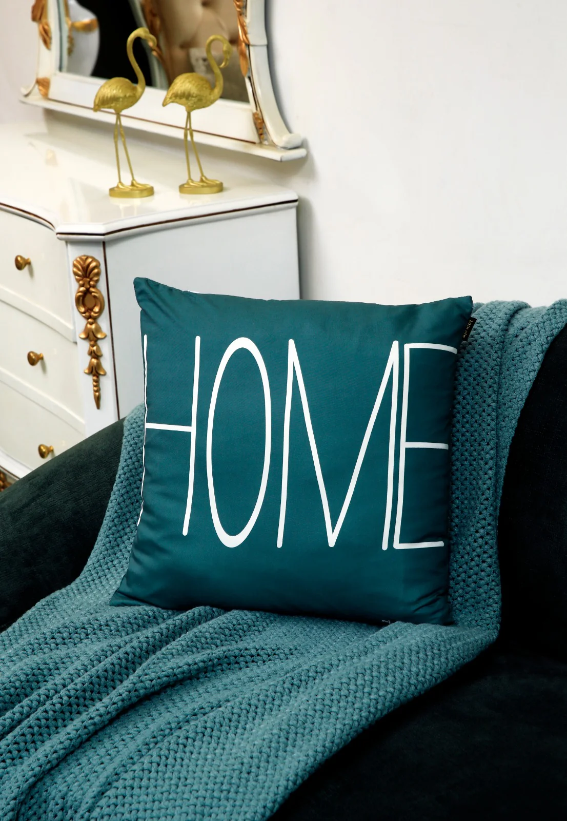 4 PCs Digital Printed Cotton Cushions-HOME - Image 10