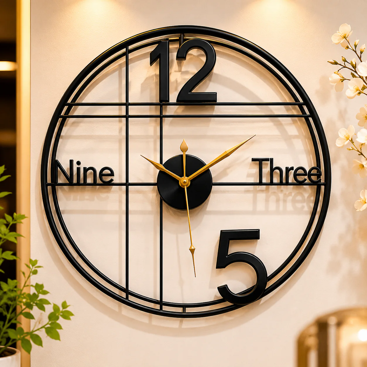 50cm Wall Clock-SA2405-207 - Image 2