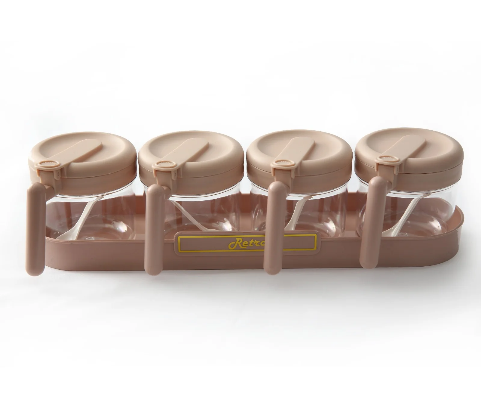 5PCs Spice Jar Seasoning Containers-SA2405-274 - Image 3