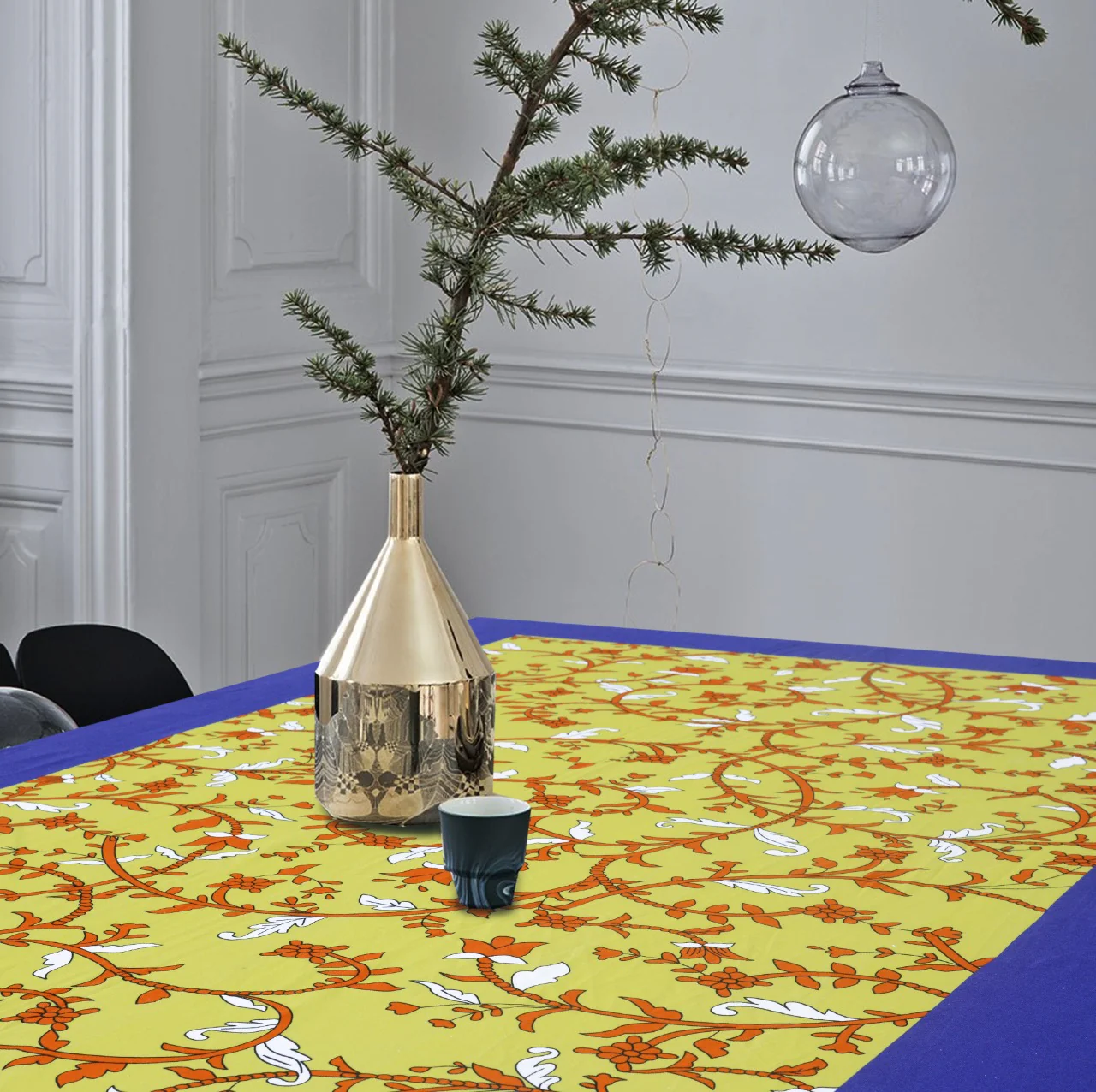 6 & 8 Seater Digital Printed Table Cover(4597)-TB39 - Image 2