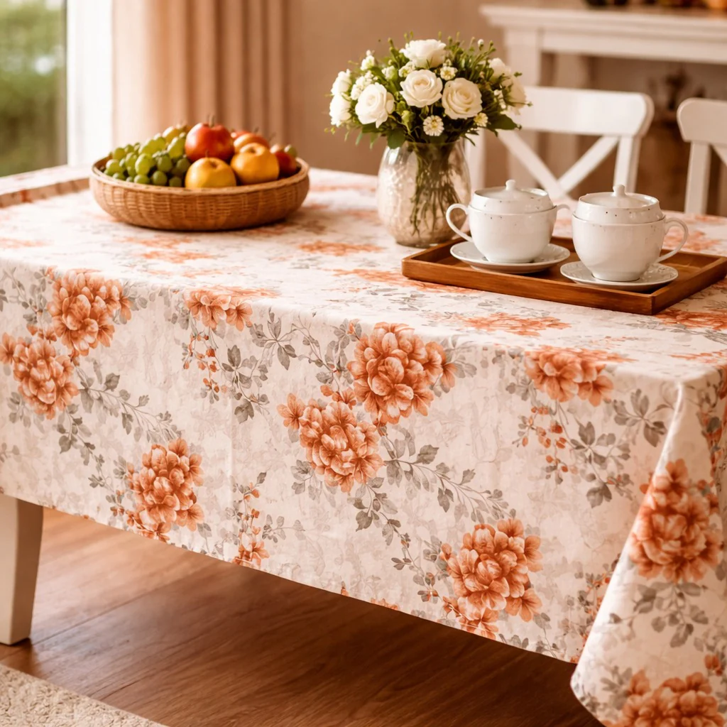 6 & 8 Seater Digital Printed Table Cover-TB60 - Image 2