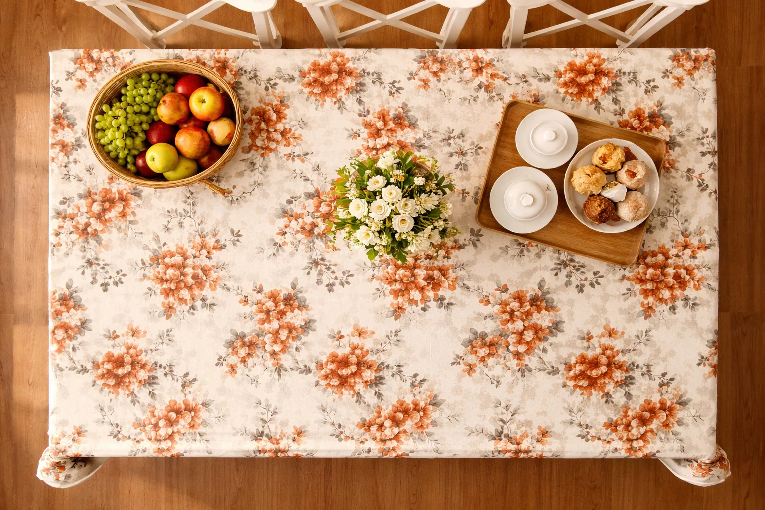6 & 8 Seater Digital Printed Table Cover-TB60 - Image 3