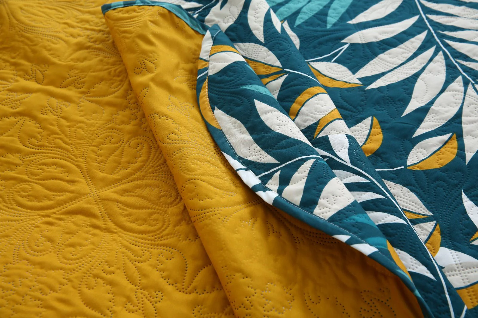 6 PCs Bed Spread Set- Tropicals - Image 9