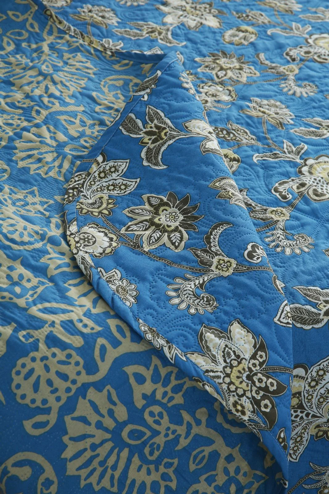 6 PCs Bed Spread Set- Vintage Chinese - Image 8